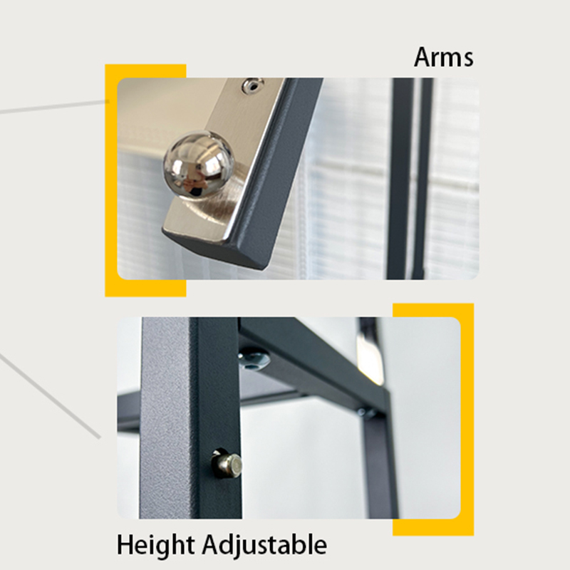 Sturdy Adjustable Chrome 4-Arm Clothing Display Rack – NACYC ENERGY