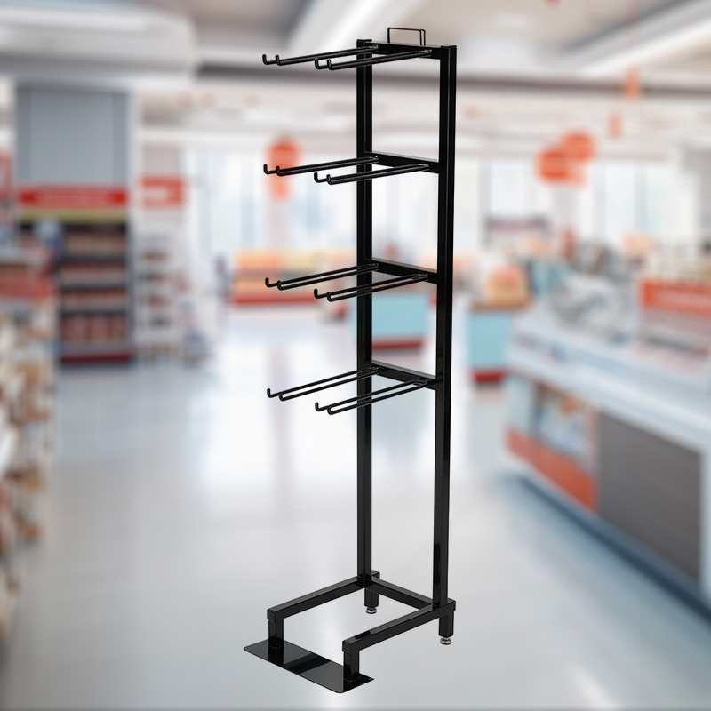 4-Tier Metal Candy Display Rack for Supermarkets – NACYC ENERGY